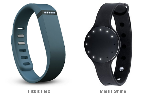 Fitbit Flex Misfit Shine Wearable Noob s First Impression